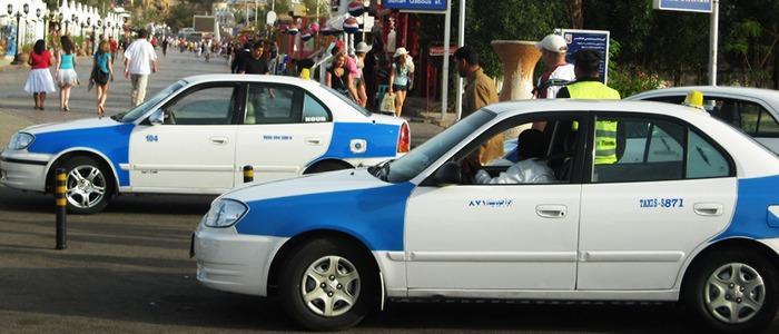 Такси - основной транспорт в Шарм-эш-Шейхе, Египет