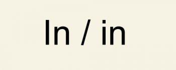 Слог In / 인 / Ин Слог In / 인 / Ин