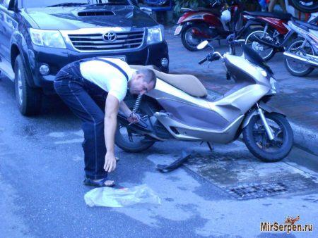 Мошенничество с мотобайками в Таиланде Мошенничество с мотобайками в Таиланде