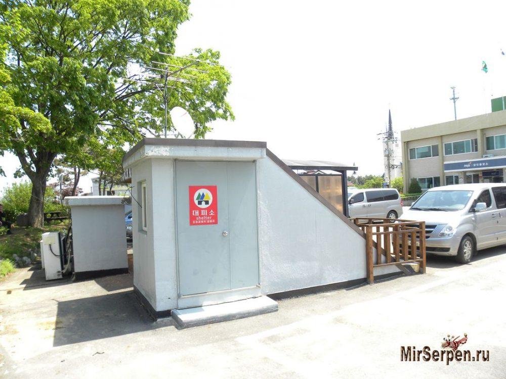 Корейская специфика: бомбоубежища на каждом шагу Корейская специфика: бомбоубежища на каждом шагу