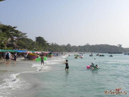 Пляжи города Паттайя