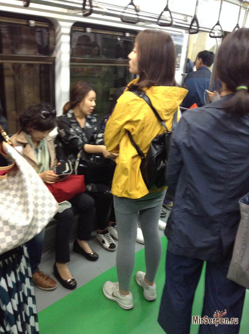 Как я троллил кореянок в метро Сеула Как я троллил кореянок в метро Сеула