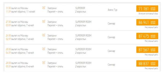 Про Таиланд: Сколько будет стоить отдых на 14 дней в Таиланде на конец августа-сентябрь 2019?