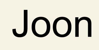 Второй слог Joon / 준 / Джун в корейских именах