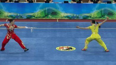 Потрясающее выступление китайской женской команды по Ушу