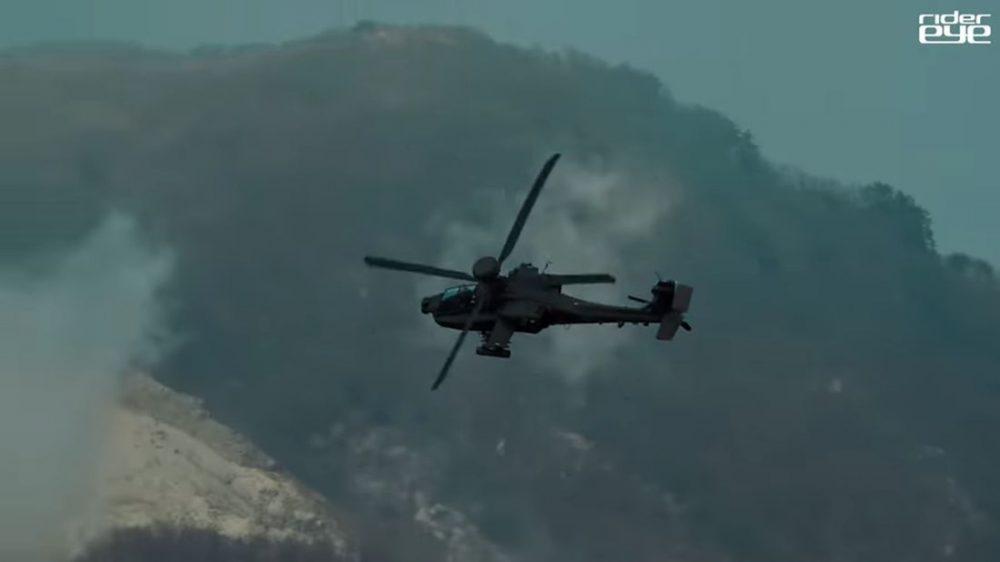 Учения армии Южной Кореи с боевой стрельбой в 2017