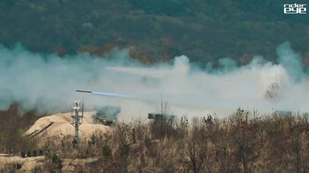 Учения армии Южной Кореи с боевой стрельбой в 2017