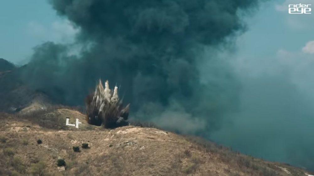 Учения армии Южной Кореи с боевой стрельбой в 2017