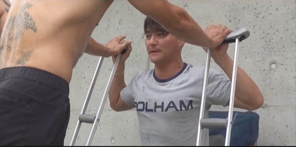 Ты можешь тренироваться даже на костылях!