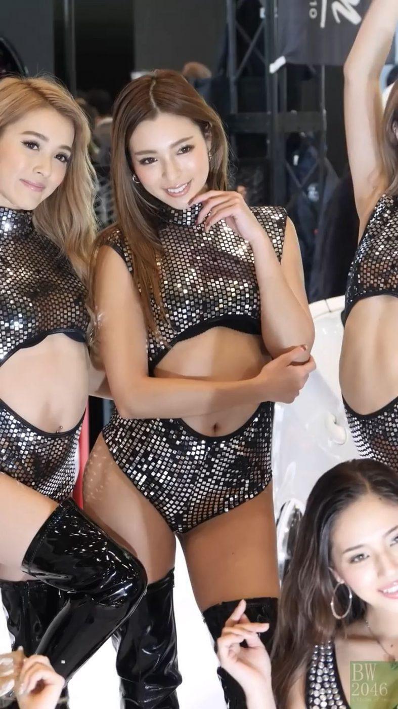 Japan Race Queens на TOKYO AUTO SALON 2019