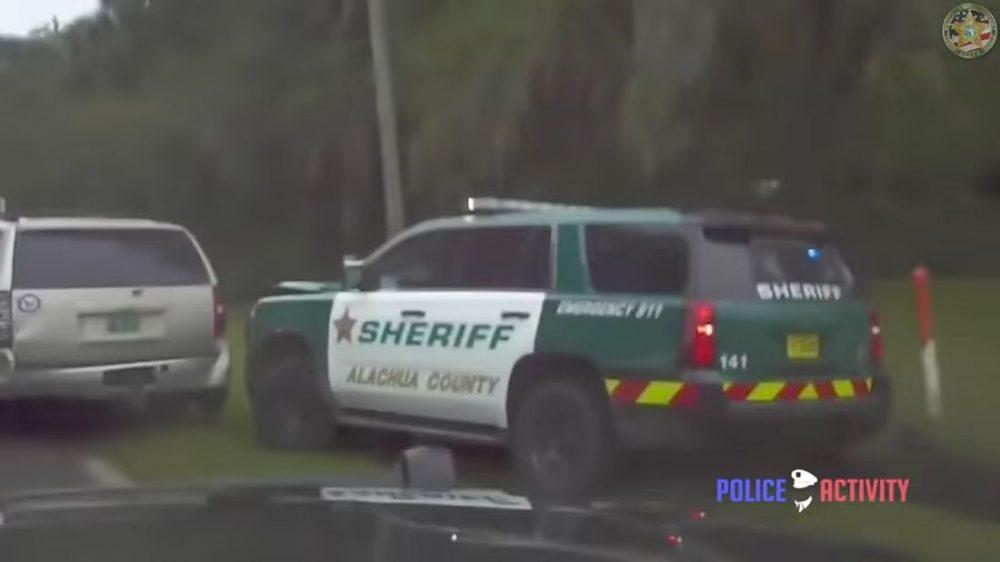 Погоня во Флориде с тараном Субурбана Погоня во Флориде с тараном Субурбана