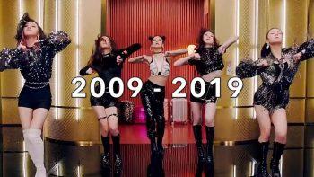 Эволюция Girl K-POP групп: 2009...2019 Эволюция Girl K-POP групп: 2009...2019