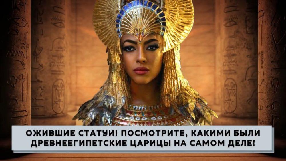 queens looked ancient egypt Как выглядели царицы древнего египта
