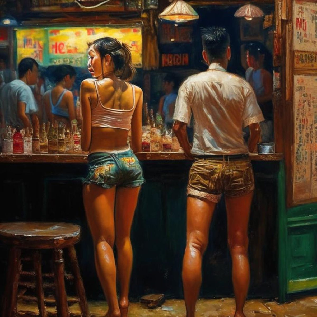 В тайские бары только в шортах В тайские бары только в шортах